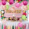 Tropical Party Green Pink Balloons (Pink Green Rose Gold) 12 inch 60pcs